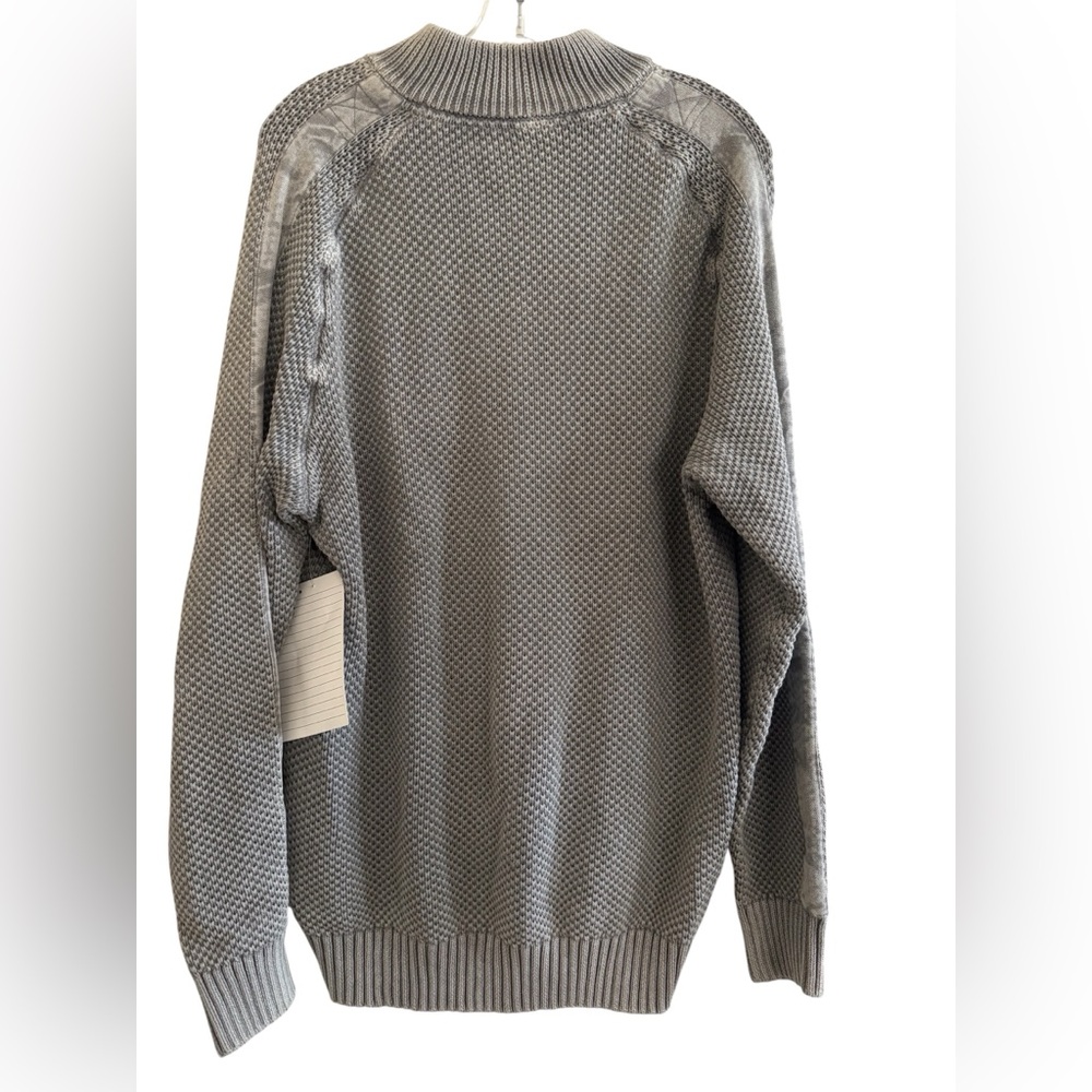 Gray Textured Sweater - Picture 2 of 6